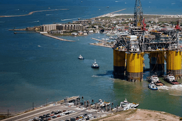 Shell Olympus Offshore Oil Rig Platform fitted with Johnson Industries Disc Brakes