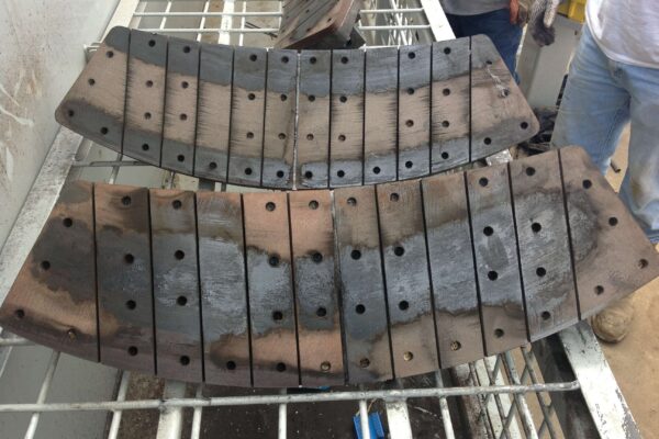 Brake Linings contaminated with grease